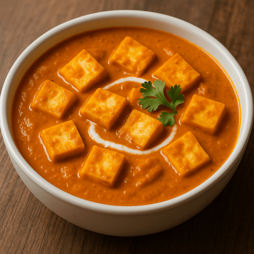 Paneer Butter Masala at Belur hotel restaurant