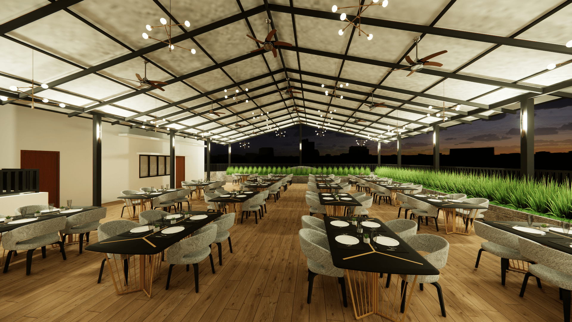 Open Terrace Party Hall